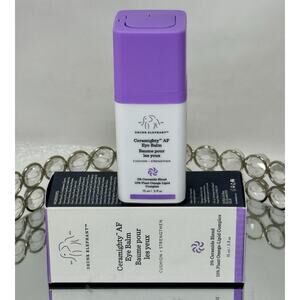 Drunk Elephant Ceramighty AF Eye Balm 0.5 fl oz 15 ml Full Size Soothes Dry Skin